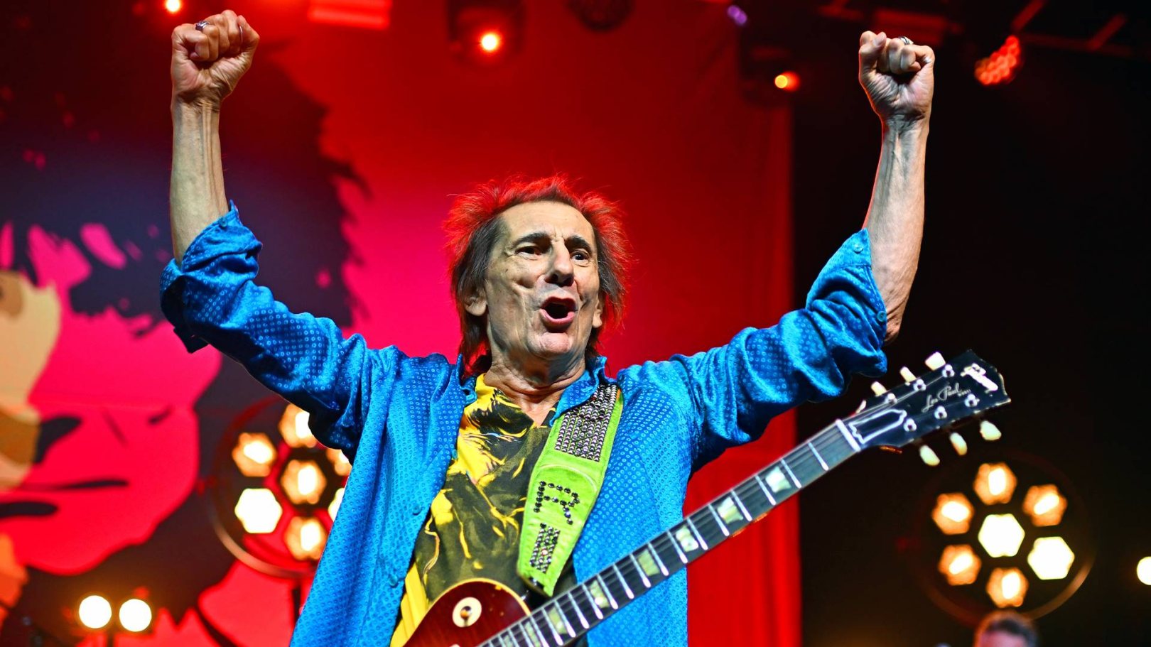 Ronnie Wood fala à RS sobre show solo no Brasil, Rolling Stones e baixo