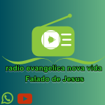 Logo da radio evangelica nova vida