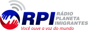 Logomarca da Rádio Planeta Imigrantes