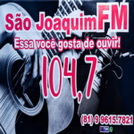 Logo da São Joaquim FM 104,7