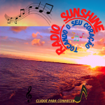 Logo da Radio Sunshine Tocando o seu coração