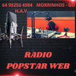 Logo da Rádio Popstar Web