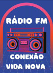 Logo da rádio fm conexão vida nova