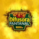 Logo da Rádio Difusora Pantanal 101.9 FM
