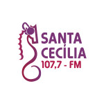 Logomarca da Santa Cecilia FM